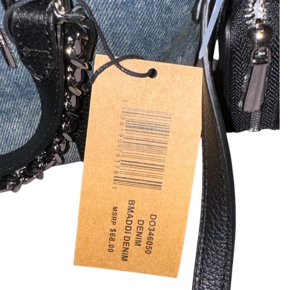 Steve Madden NWT Denim Purse $68 Retail - Picture 3 of 4